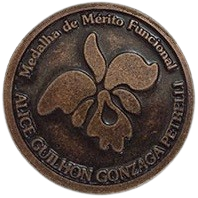 MEDALHA DE MÉRITO FUNCIONAL “ALICE GUILHON GONZAGA PETRELLI”